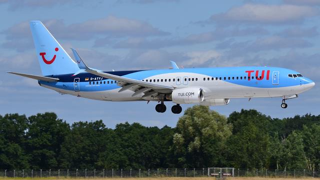 D-ATYJ:Boeing 737-800:TUIfly